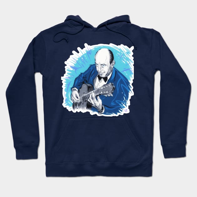 Charlie Byrd - An illustration by Paul Cemmick Hoodie by PLAYDIGITAL2020